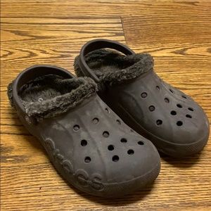 Fuzzy crocs